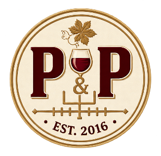 Pinot & Pigskins Seal
